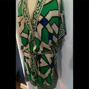 Dvf Belted tunic dress size 8